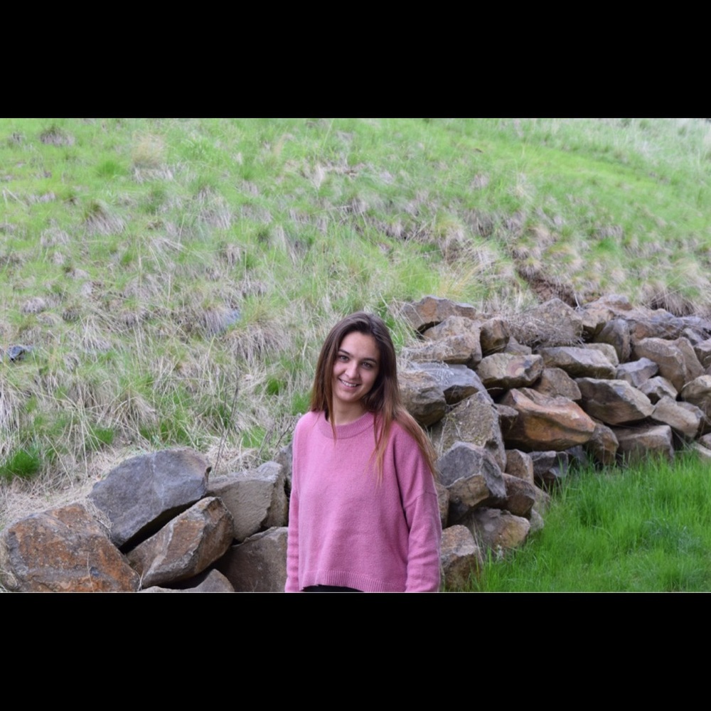 pink sweater